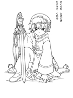 Cardcaptor Sakura Coloring Page